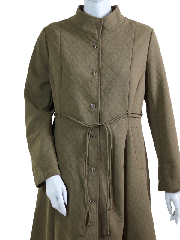 LIGHT LONG COAT(self flora dgn)