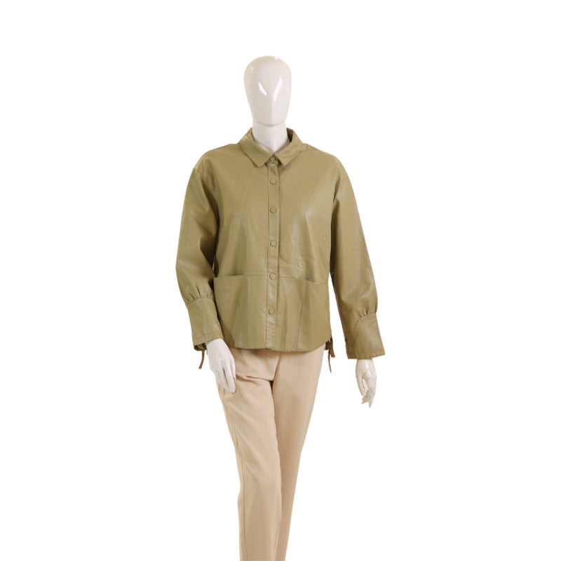 LEATHER JKT(OP)