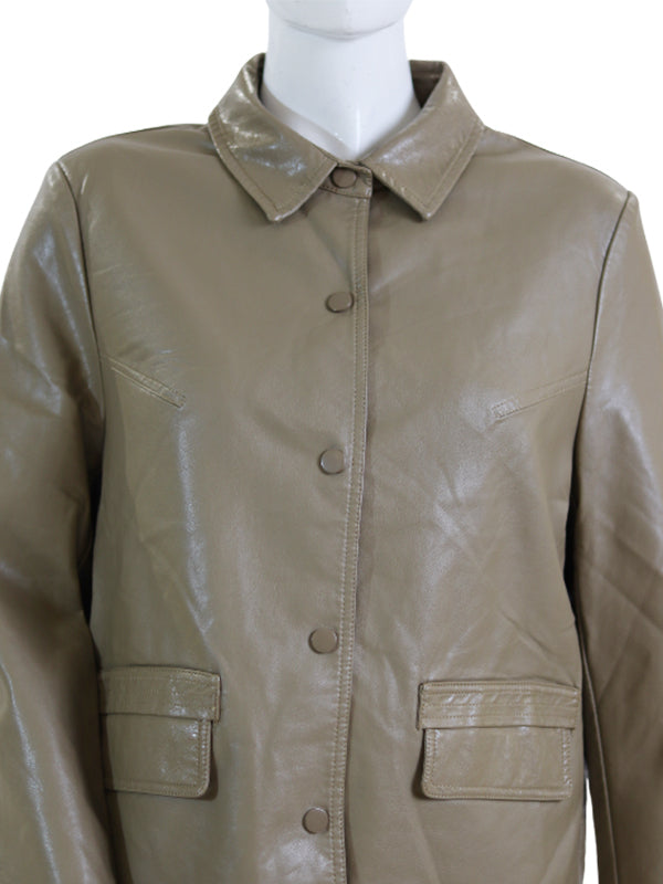 LEATHER JKT(FP)