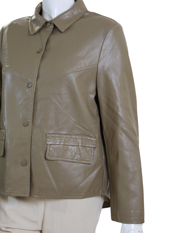 LEATHER JKT(FP)
