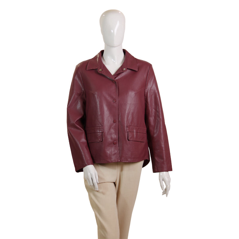 LEATHER JKT(FP)