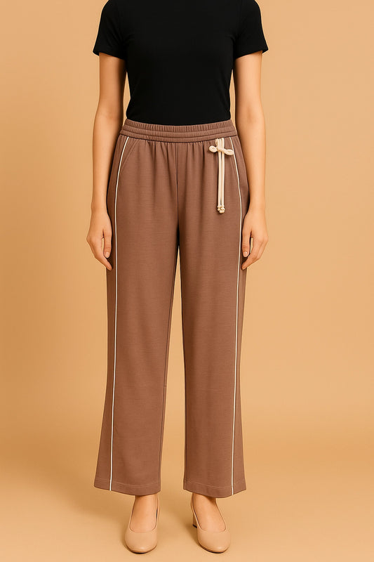 WL TROUSER wht pipin