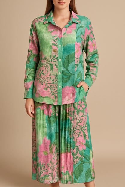 CO-ORD SUIT PRINTED pleted TR