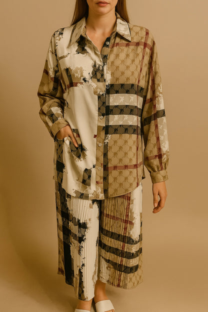 CO-ORD SUIT PRINTED pleted TR