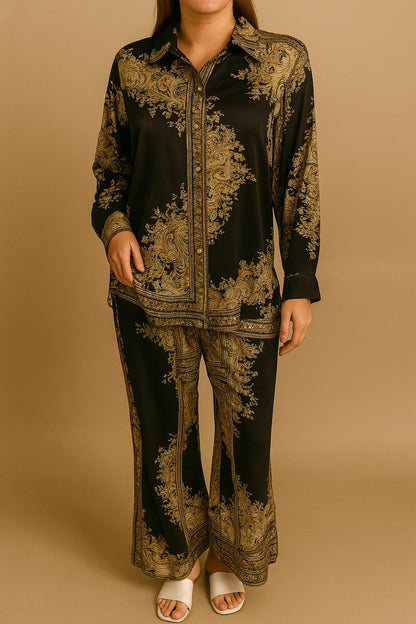 CO-ORD SUIT PRINTED
