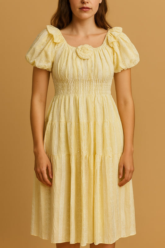 MAXI SQUARE NECK(B.P)