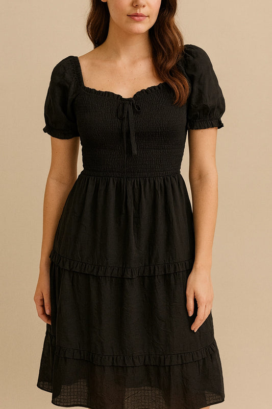 SMOCKED MAXI
