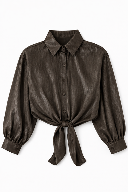 SHINNING SHIRT crop