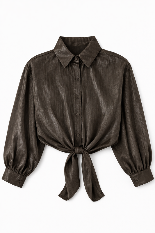 SHINNING SHIRT crop