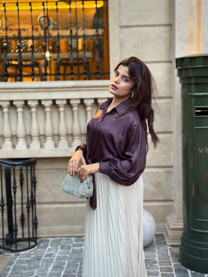 SHINNING SHIRT crop