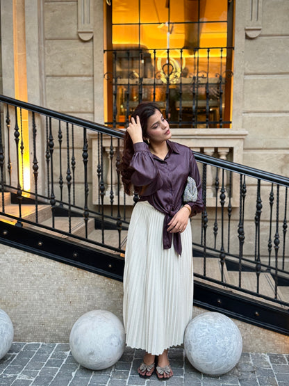 SHINNING SHIRT crop