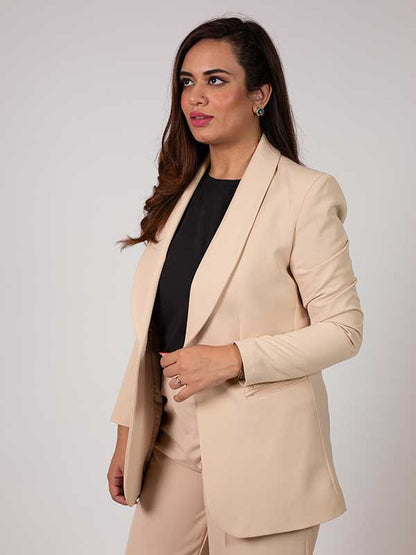 SHAWL LAPEL BUSINESS SUIT