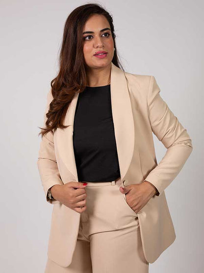 SHAWL LAPEL BUSINESS SUIT