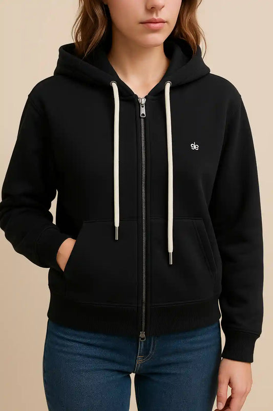 FLEECE ZIPPER HUDDY