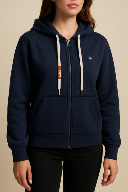 FLEECE ZIPPER HOODIE