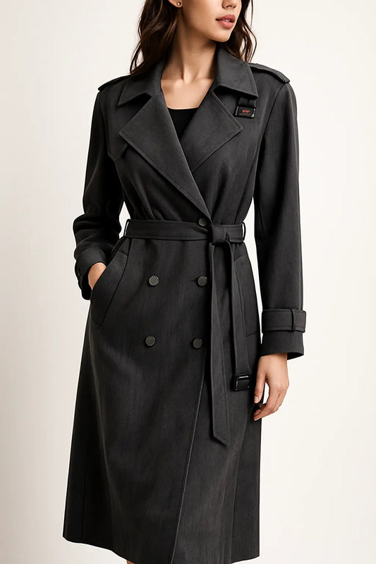 WIDE LAPELS trunch cot