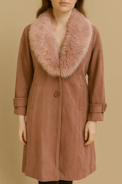 FURR LONG COAT
