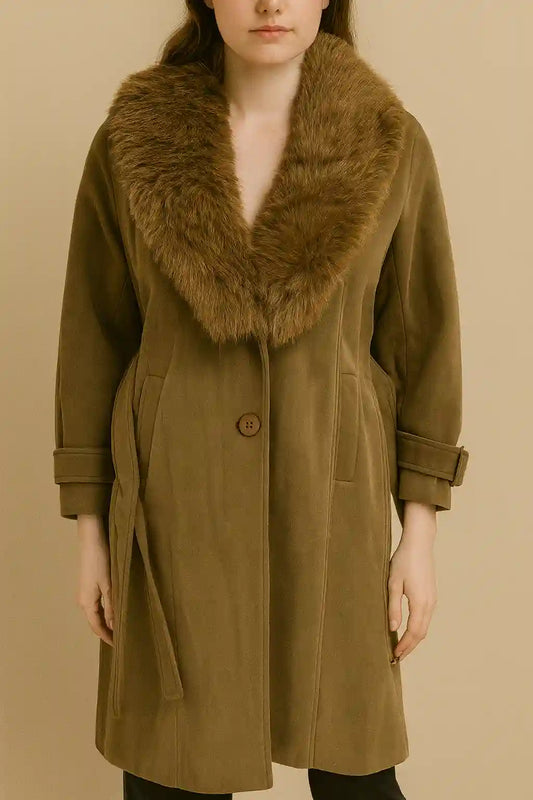 FURR LONG COAT