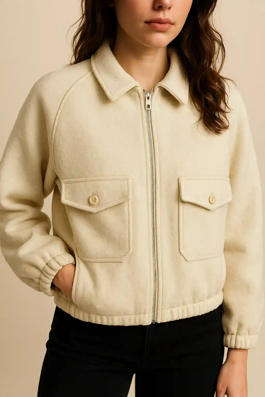 SOFT ZIP UP jkt