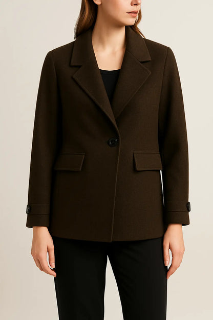 WOOLEN COAT 2BTN