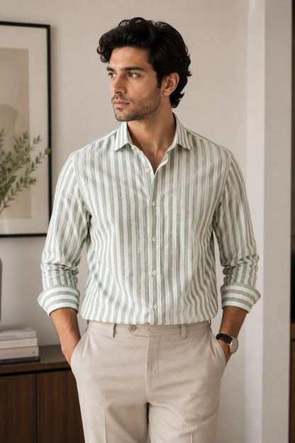 Dress shirt lining