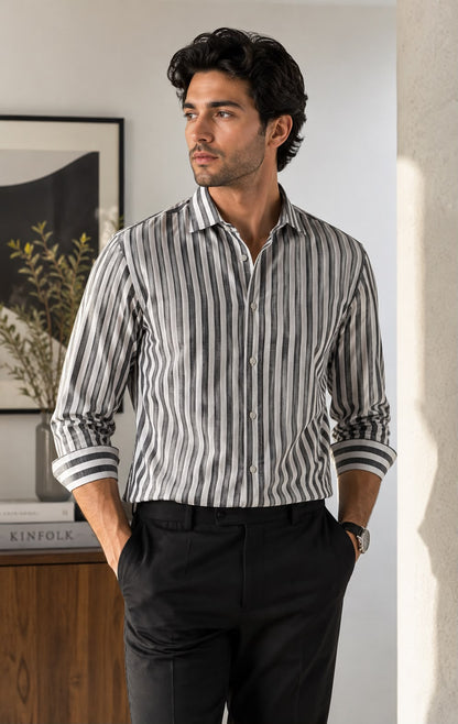 Dress shirt lining