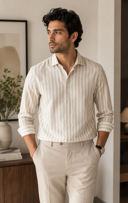 Dress shirt lining
