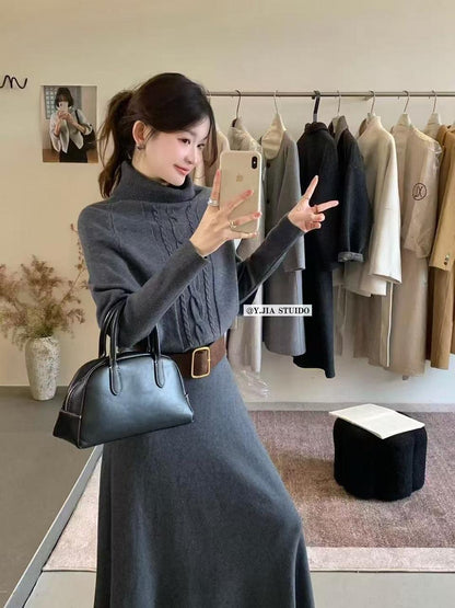 WOOLEN MAXI W SHIRT