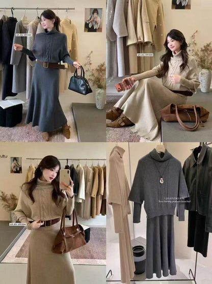 WOOLEN MAXI W SHIRT