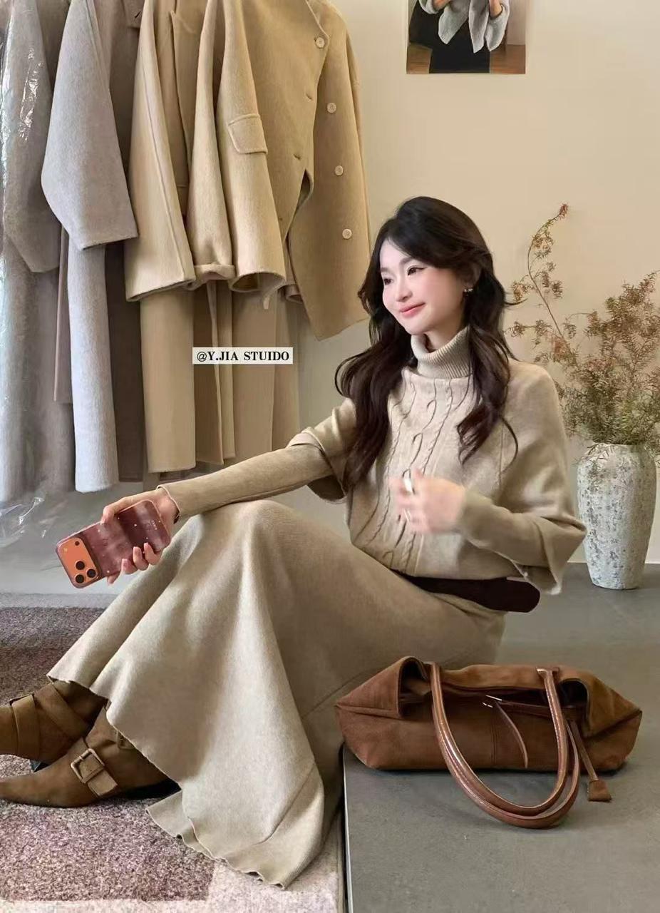 WOOLEN MAXI W SHIRT