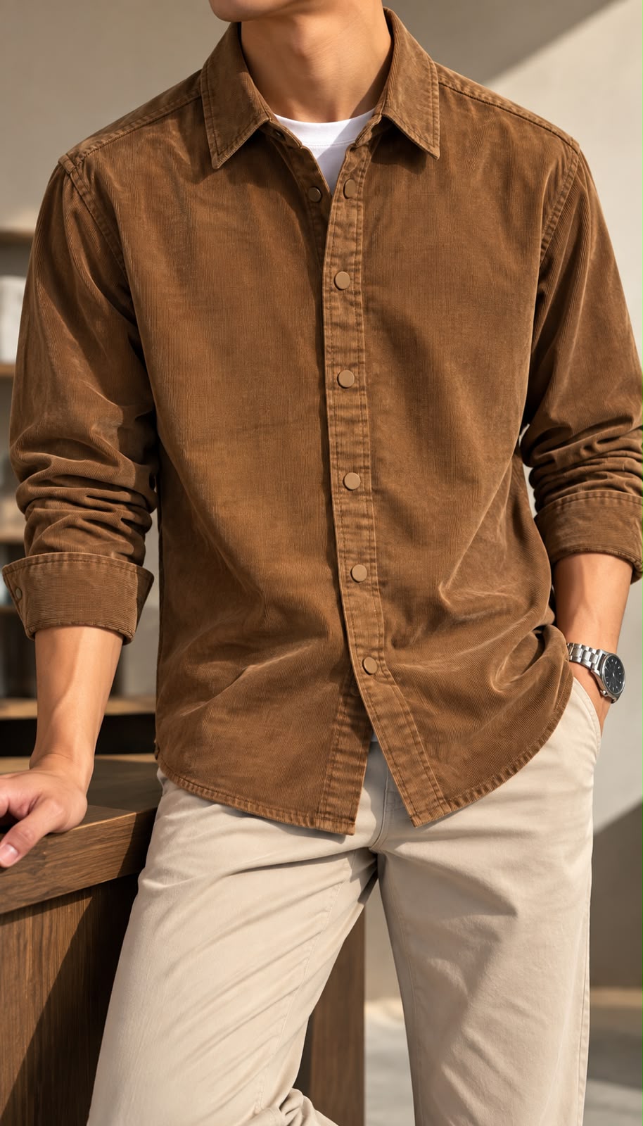 CORDUROY SHIRT