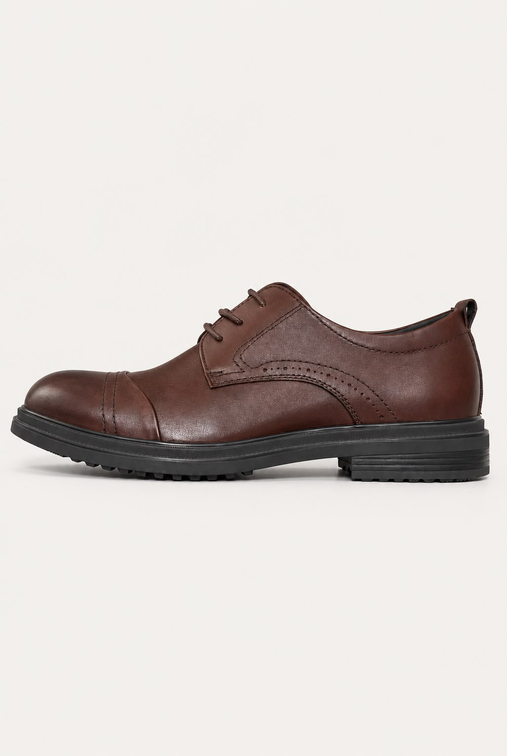 CAP TOE DERBY SHOES