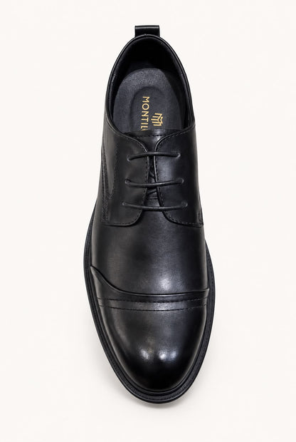 CAP TOE DERBY SHOES