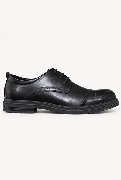 CAP TOE DERBY SHOES