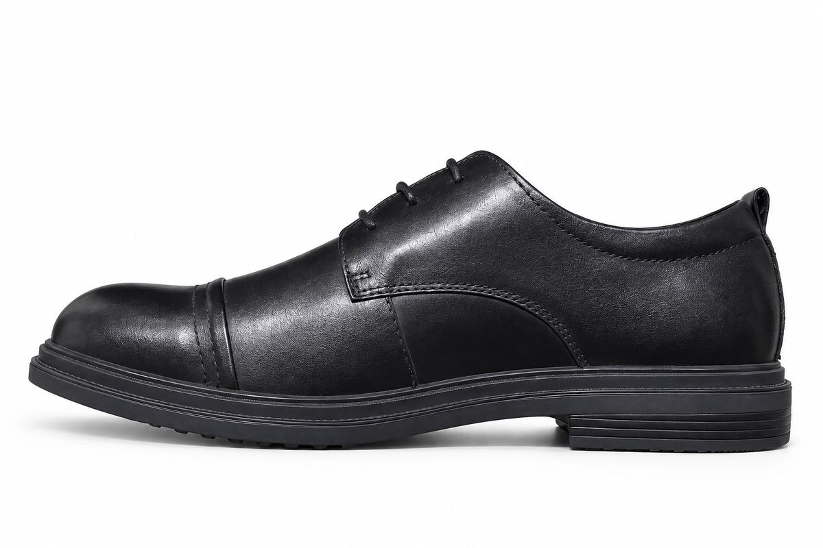 CAP TOE DERBY SHOES