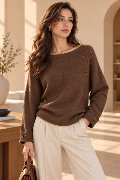 BAGGY RIBBED SHIRT