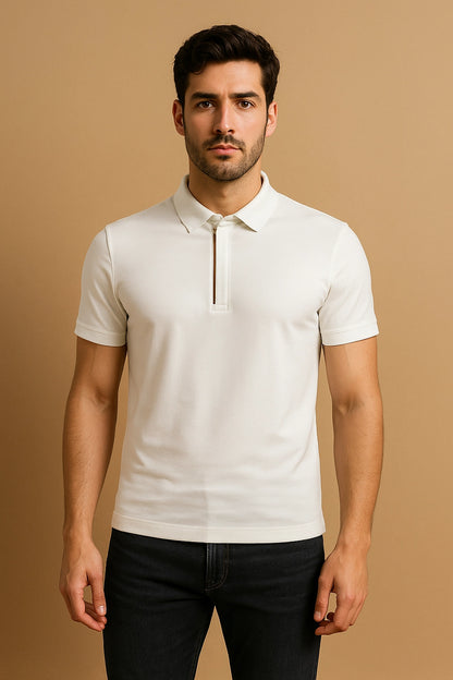 POLO SHIRT zip