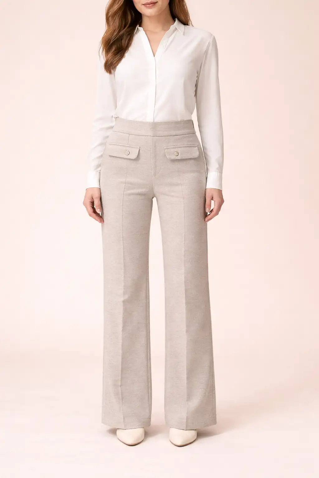 WOOLEN PANT FRNT PKT FLP