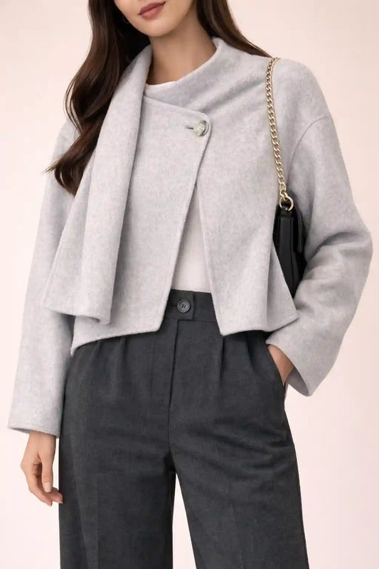 WOOLEN COT single btn