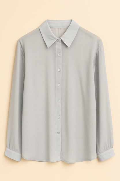 SHEER SHIRT bak stng