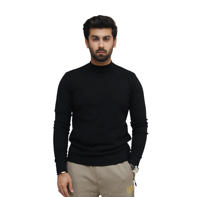 COTTON SWEAT SHIRT(mock nek)