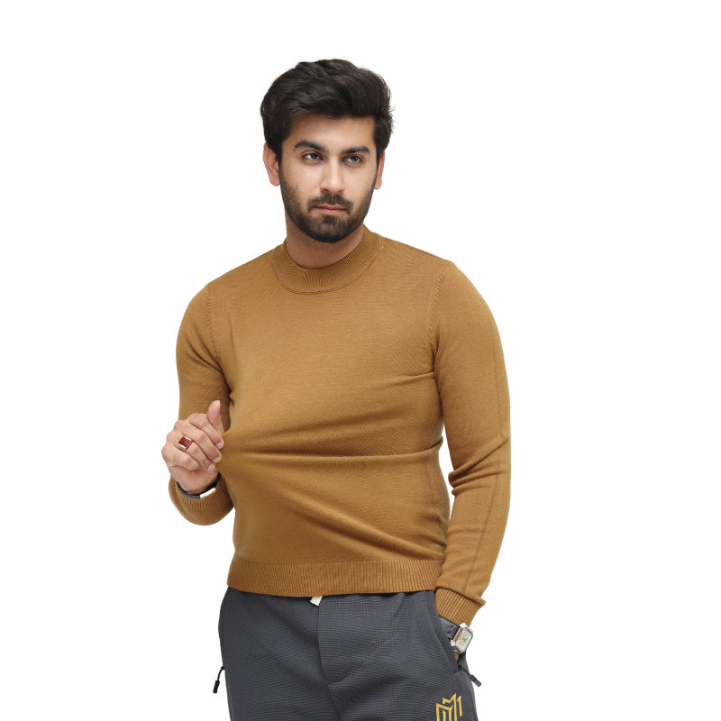 COTTON SWEAT SHIRT(mock nek)