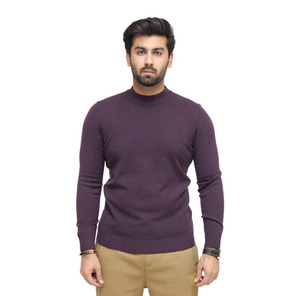 COTTON SWEAT SHIRT(mock nek)