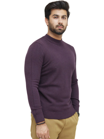 COTTON SWEAT SHIRT(mock nek)