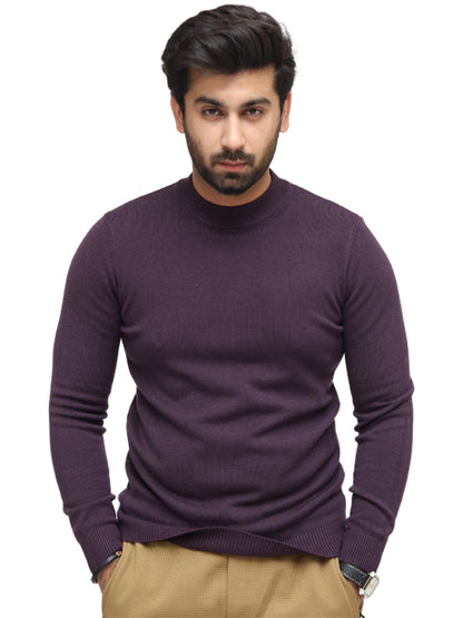 COTTON SWEAT SHIRT(mock nek)