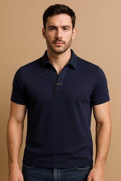POLO SHIRT emb col