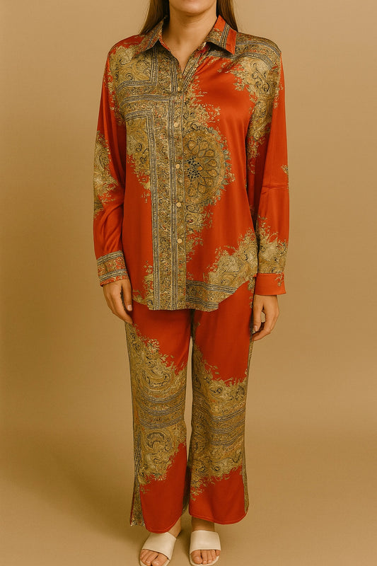CO-ORD SUIT PRINTED