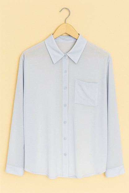 SHEER SHIRT SC PKT