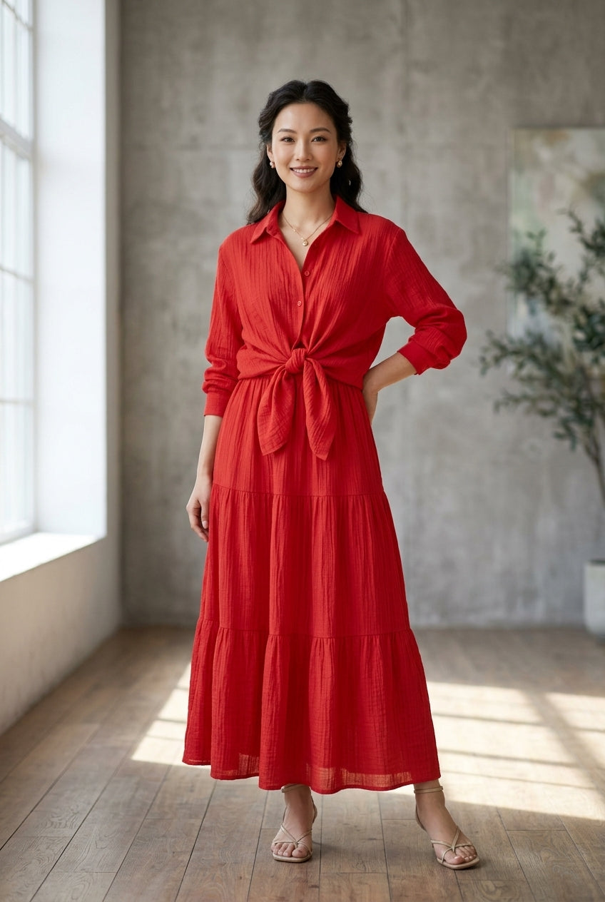 LONG MAXI W SHIRT