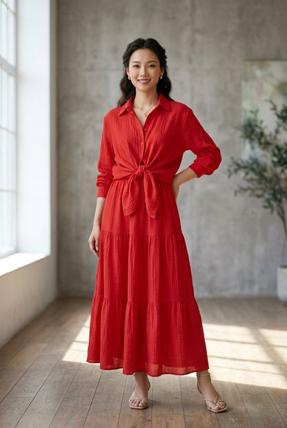 LONG MAXI W SHIRT